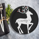 Search for christmas reindeer plates Merry