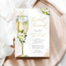 Search for champagne gold invitations Watercolor