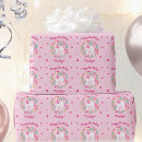 Search for unicorn birthday wrapping paper Gold glitter