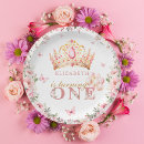 Search for pink and gold plates For kids