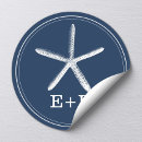 Search for starfish bridal shower stickers Tropical