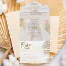 Search for palm tree leaf invitations Typography