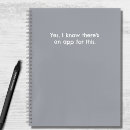Search for sarcastic notebooks Funny saying