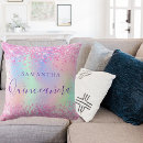Search for pink glitter cushions Purple