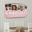 Search for pink graduation banners Modern