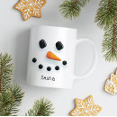 Search for snowman mugs Hot chocolate