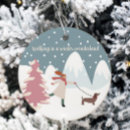 Search for girl and dog christmas tree decorations Modern