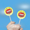 Search for cartoon superhero stickers Retro