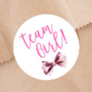 Search for team girl stickers Gender reveal