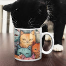 Search for cat doodle mugs Pattern