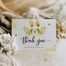 Search for bee thank you cards Bee gender reveal