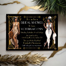 Search for flapper bridal shower invitations Roaring 20s