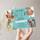 Search for lets get wild invitations For kids