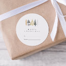 Search for round christmas labels Minimalist