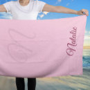 Search for pastel pink beach towels Elegant