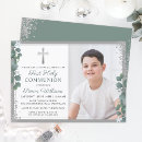 Search for first communion invitations Boy