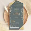 Search for gold glitter wedding invitations Sage green