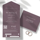 Search for plum purple invitations All in one