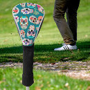 Search for day of the dead golf head covers Skeleton