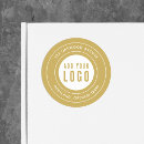 Search for gold logo return address labels Modern