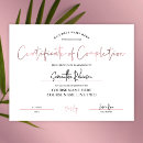 Search for salon certificate template Certificate of completion