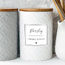 Search for spice jar labels Modern