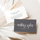 Search for charcoal business cards Professional