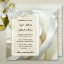 Search for pearls square invitations Ivory