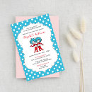 Search for dr seuss baby shower invitations Red and blue