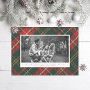 Search for landscape photo christmas cards Red and green