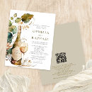 Search for wine glass wedding invitations Rustic