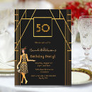 Search for great gatsby birthday invitations Flapper girl