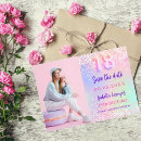 Search for 18th birthday save the dates Pink