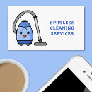 Search for cute cleaning business cards Cleaner