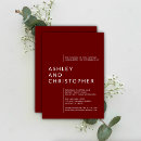 Search for ruby red wedding invitations Burgundy