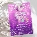 Search for disco bridal shower invitations Retro