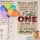 Search for rustic birthday banners Wild