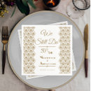 Search for 50th anniversary napkins Geometric