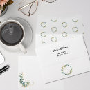 Search for thank you note envelopes Return address