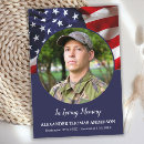 Search for military funeral cards Celebration of life