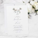Search for floral antler wedding invitations Watercolor
