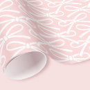 Search for pink ribbons wrapping paper Happy birthday