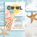 Search for summer beach birthday invitations Watercolor