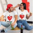 Search for i love pizza tshirts Heart