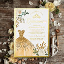 Search for fancy dress birthday invitations Gold foil