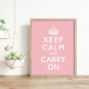 Search for keep calm text posters Carry