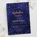 Search for navy blue graduation invitations High school