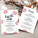 Search for kiss the miss goodbye invitations Funny