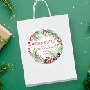 Search for winter berries stickers Merry christmas