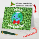 Search for pea pun cards Peace on earth